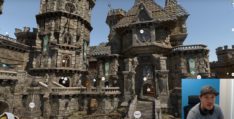 ゲーム3D背景制作 -中世の城 Environmentキット